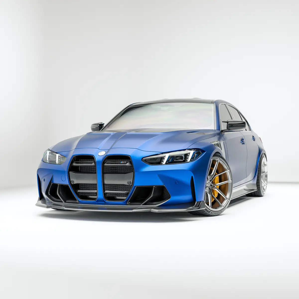 Bmw M3 G80 Carbon Fiber Front Lip 1