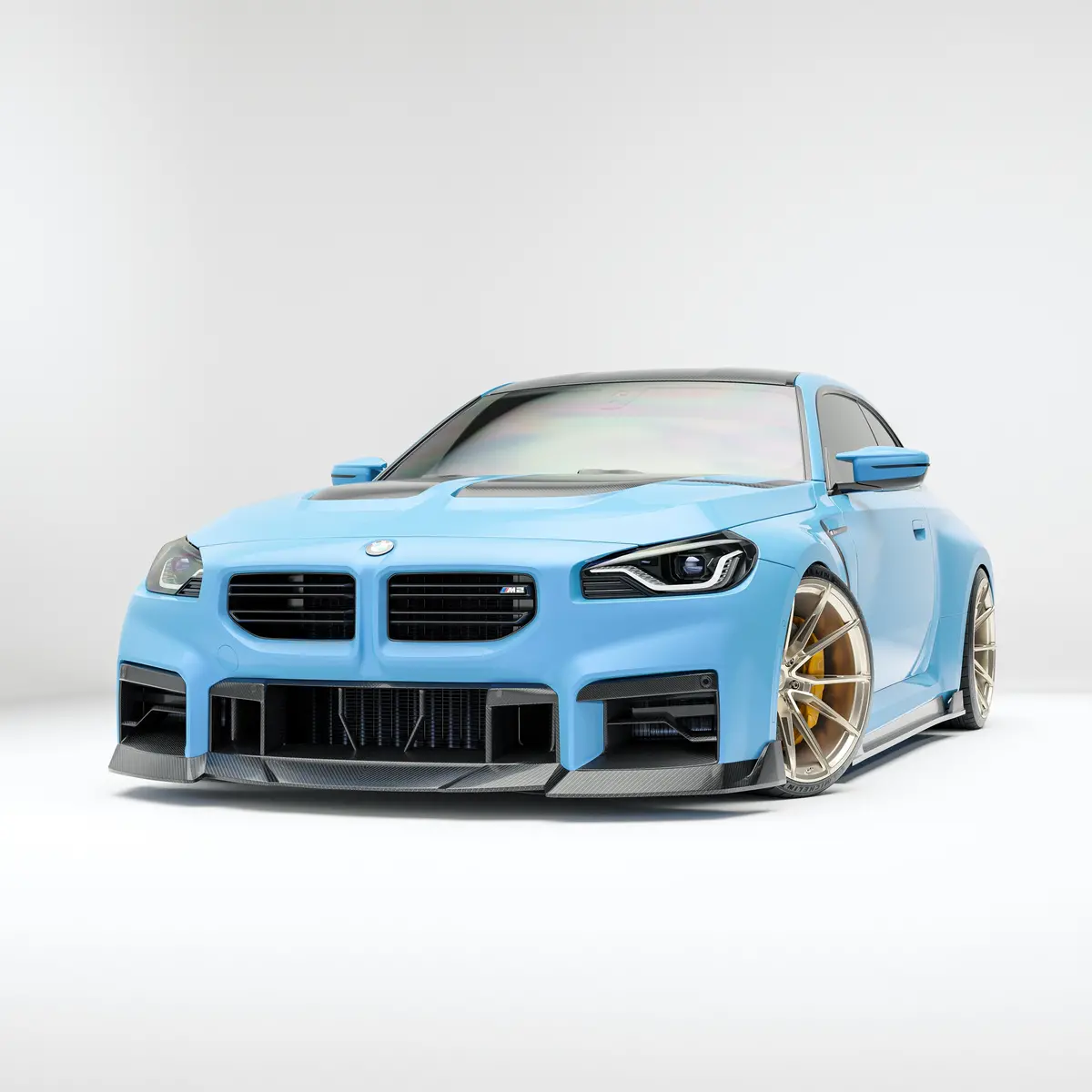 Bmw M2 G87 Carbon Fiber Front Lip 1