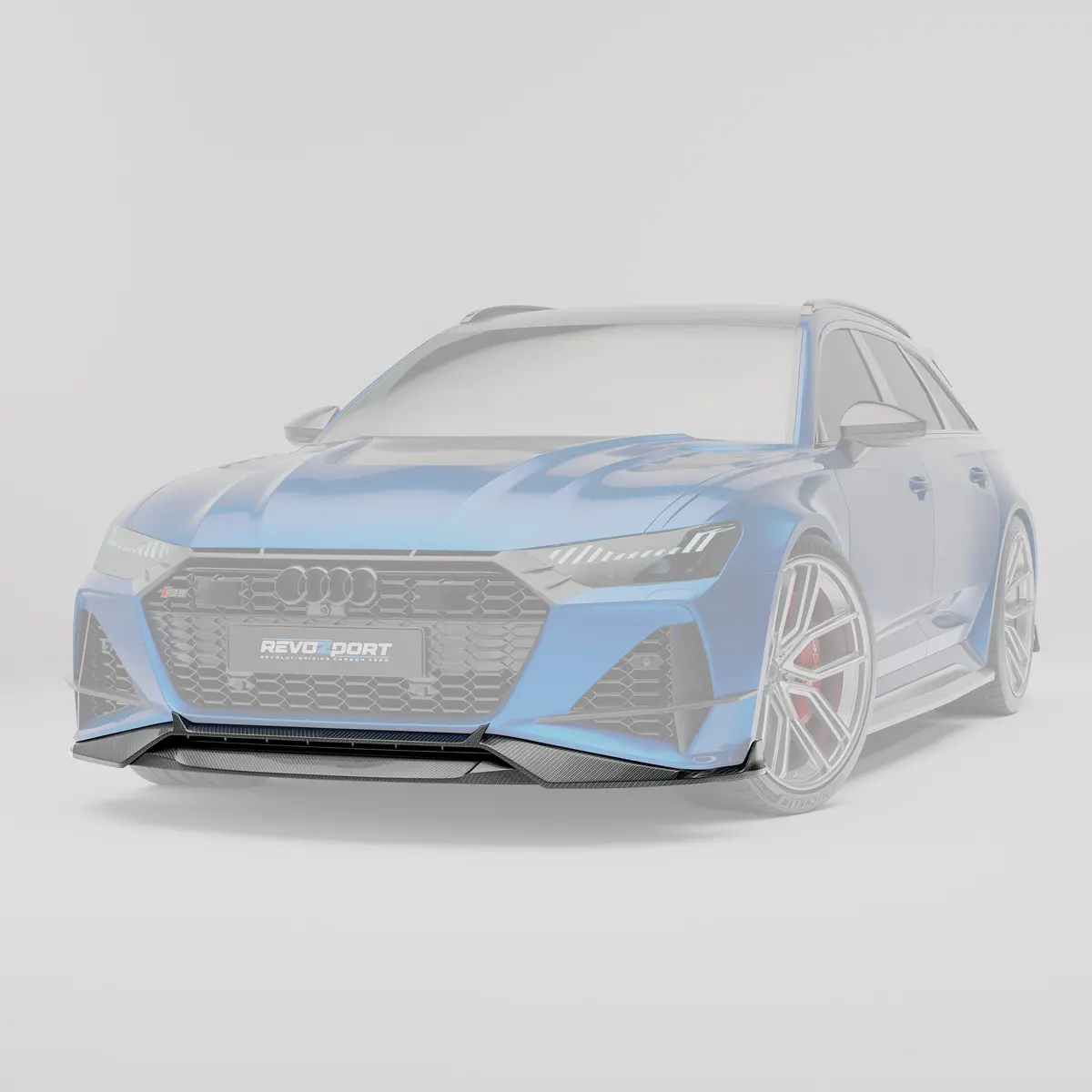 Audi Rs6 C8 Carbon Fiber Front Lip 2