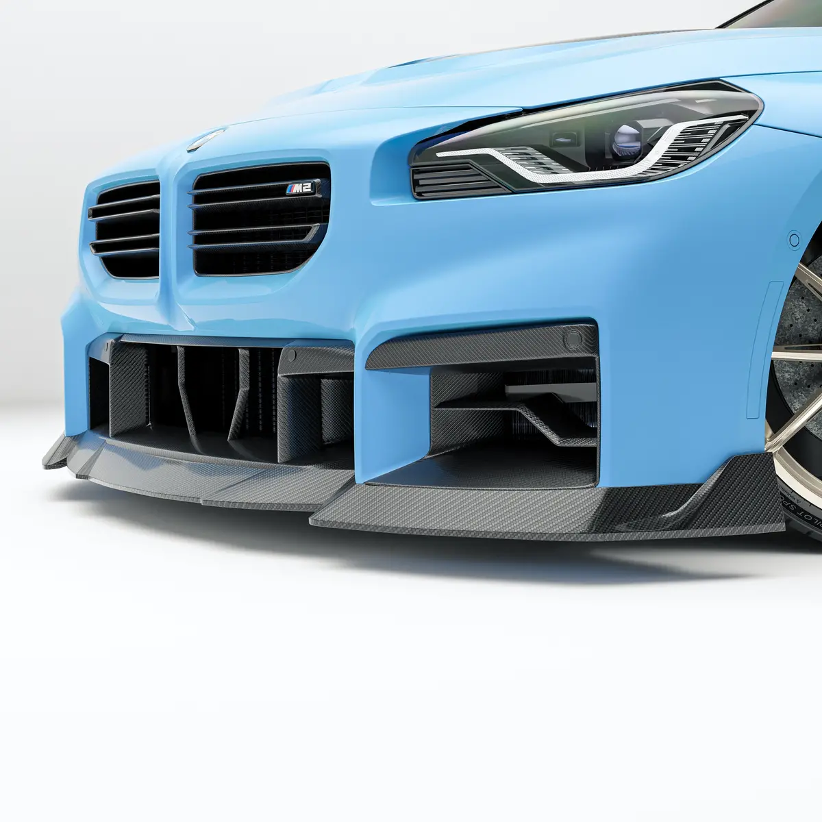 Bmw M2 G87 Carbon Fiber Front Inlets 1
