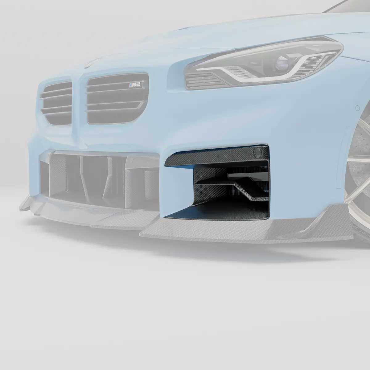 Bmw M2 G87 Carbon Fiber Front Inlets 2