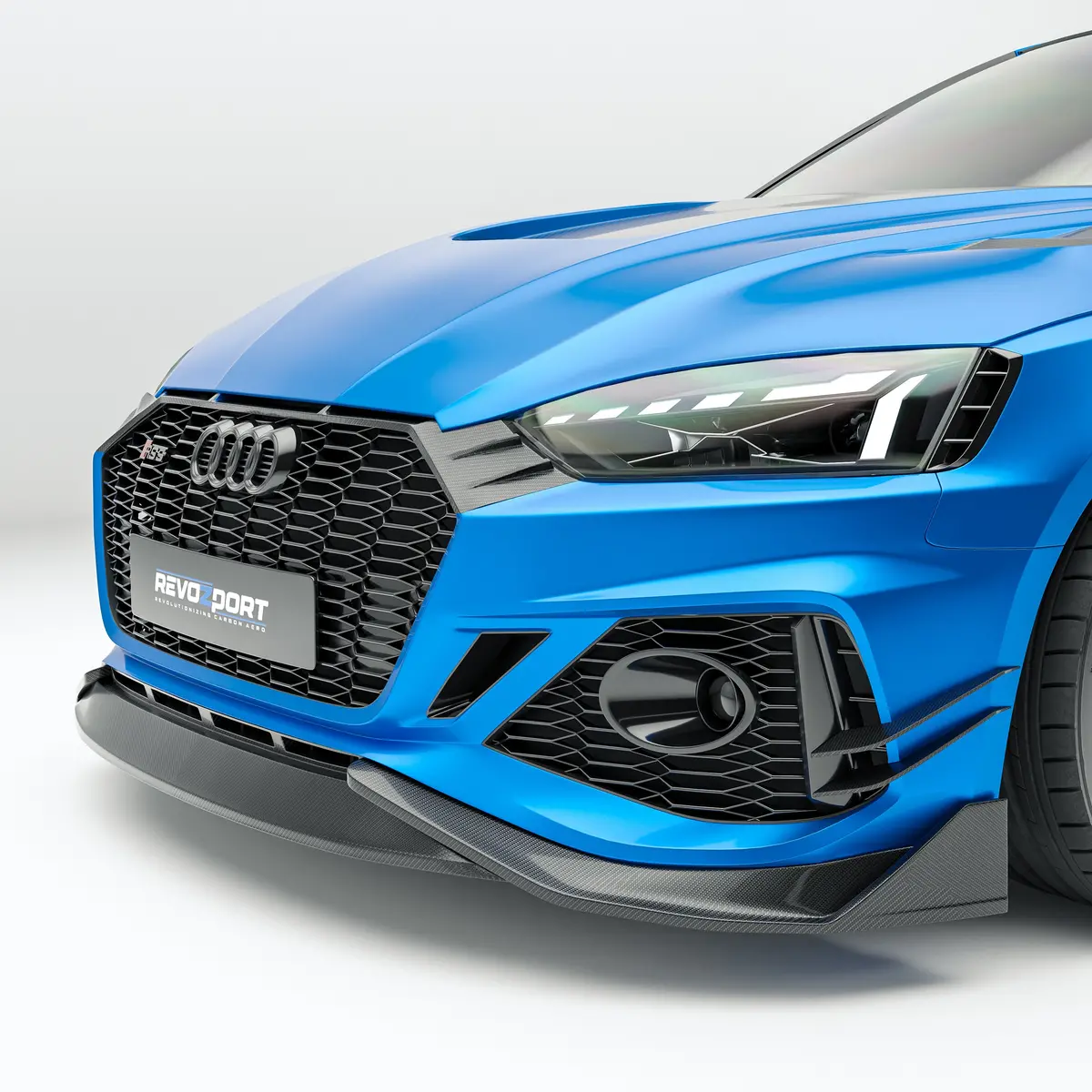 Audi Rs5 B9.5 Facelift Sportback Carbon Fiber Grill 1