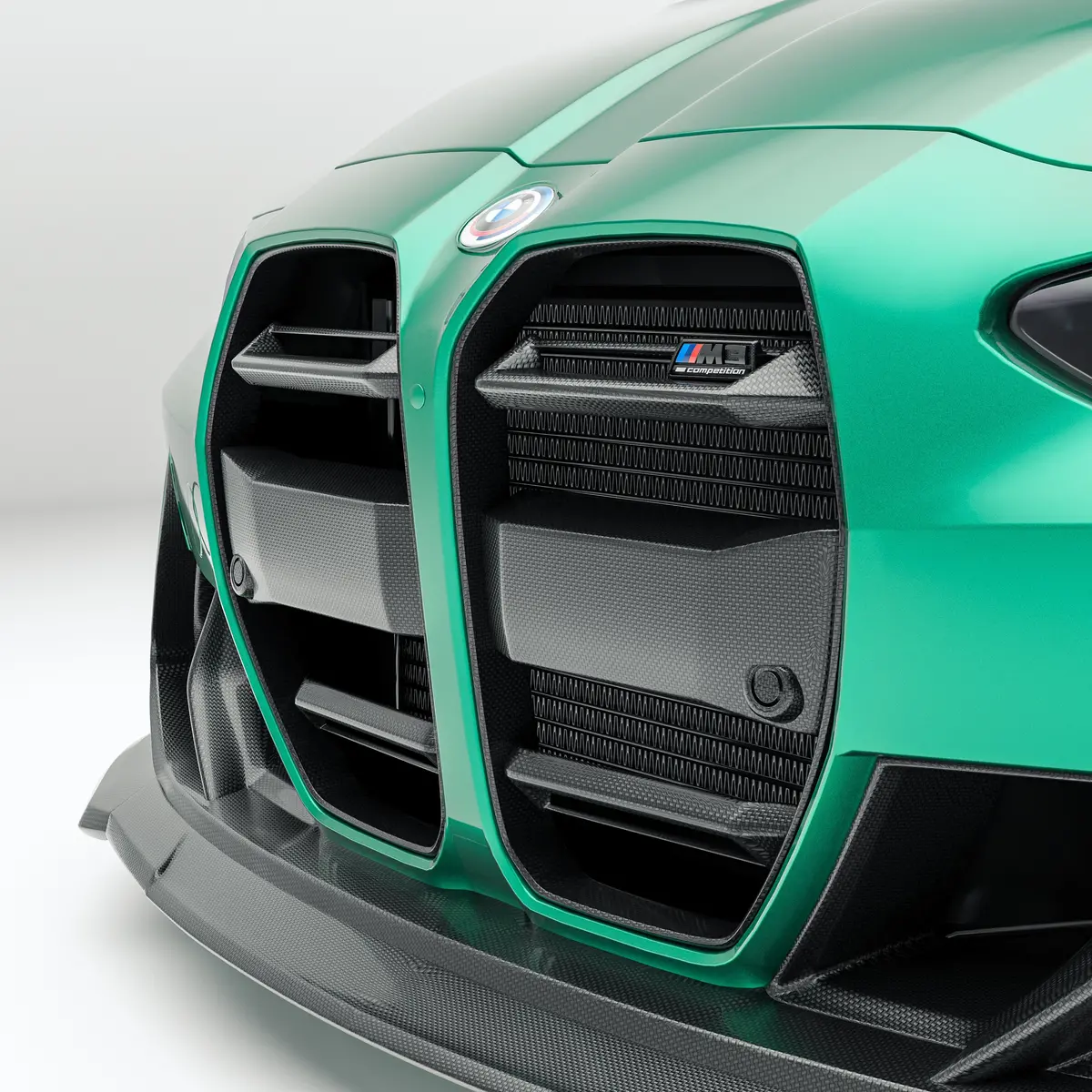 Bmw M3 Touring Carbon Fiber Front Grill 1