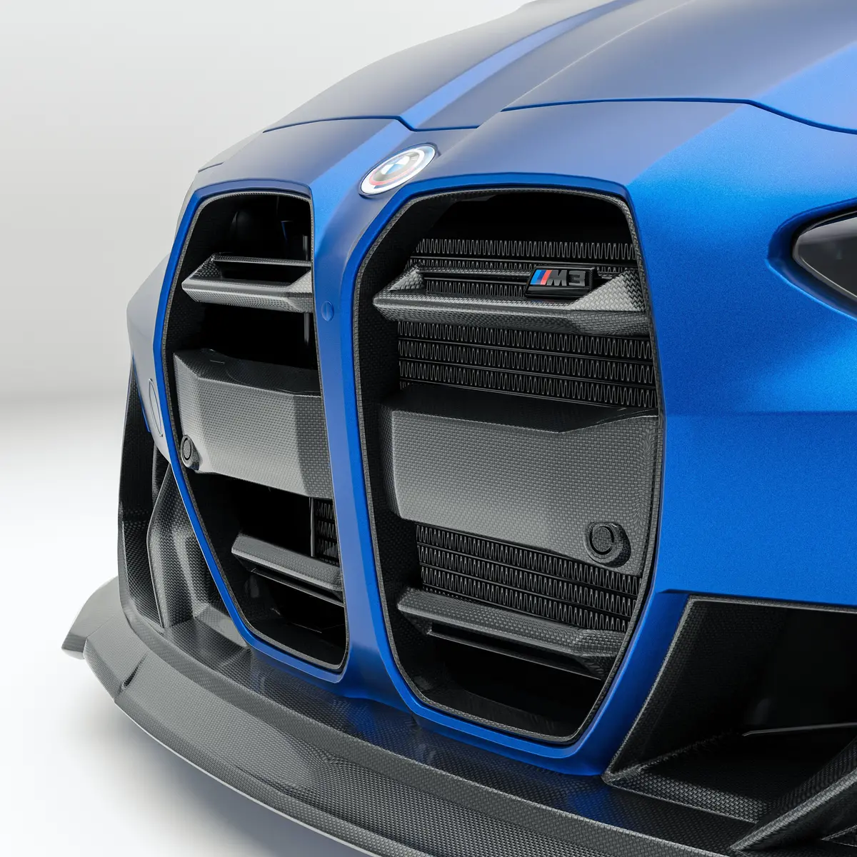 Bmw M3 G80 Sedan Carbon Fiber Front Grill 1