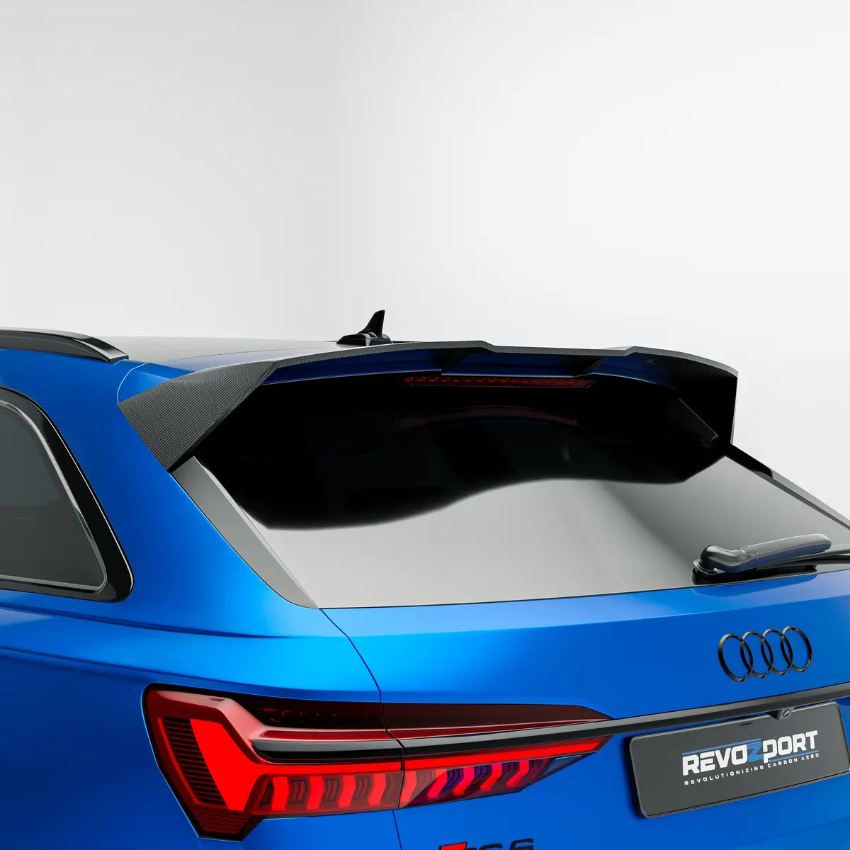 Audi Rs6 C8 Carbon Fiber Roof Spoiler 1