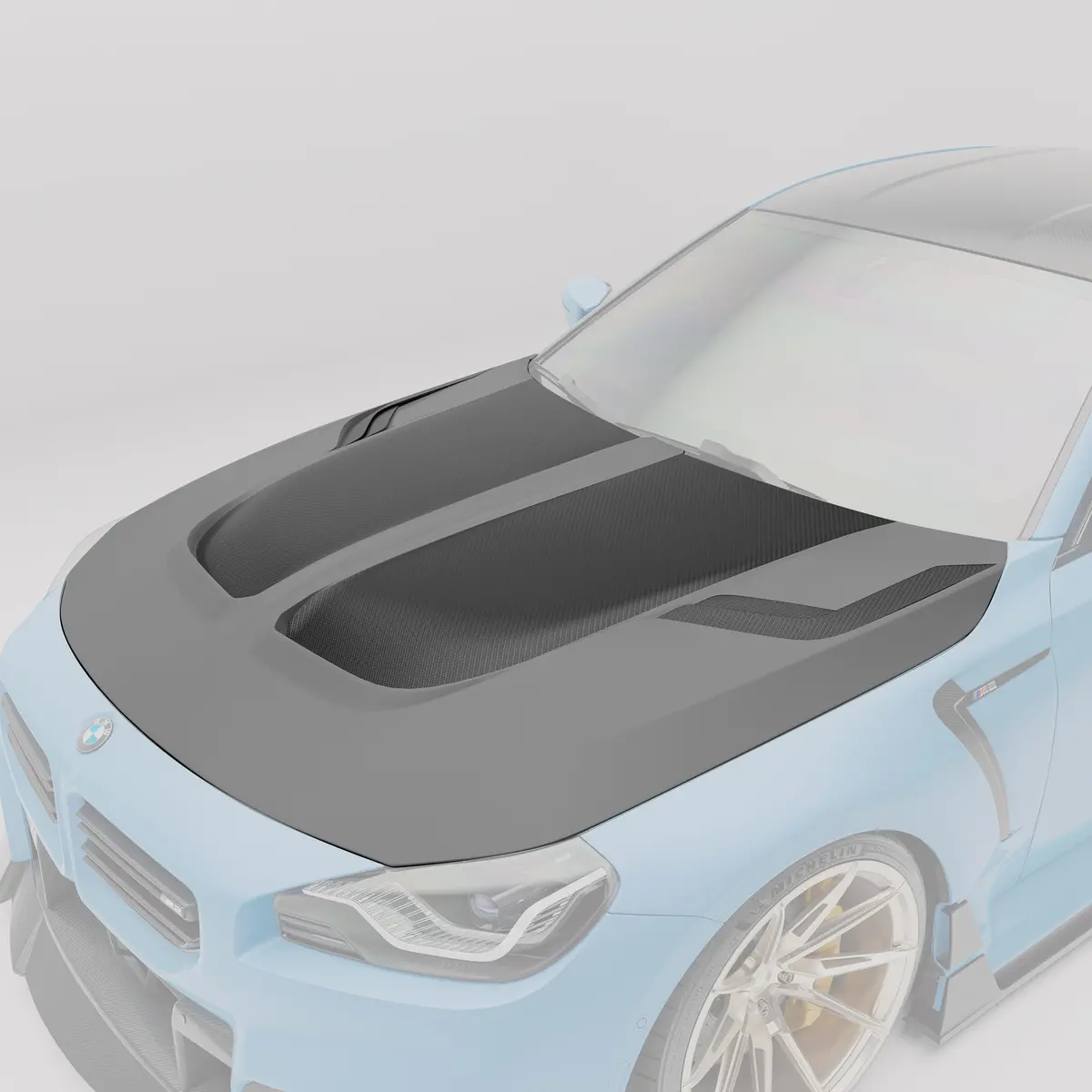 Bmw M2 G87 Carbon Fiber Hood 2