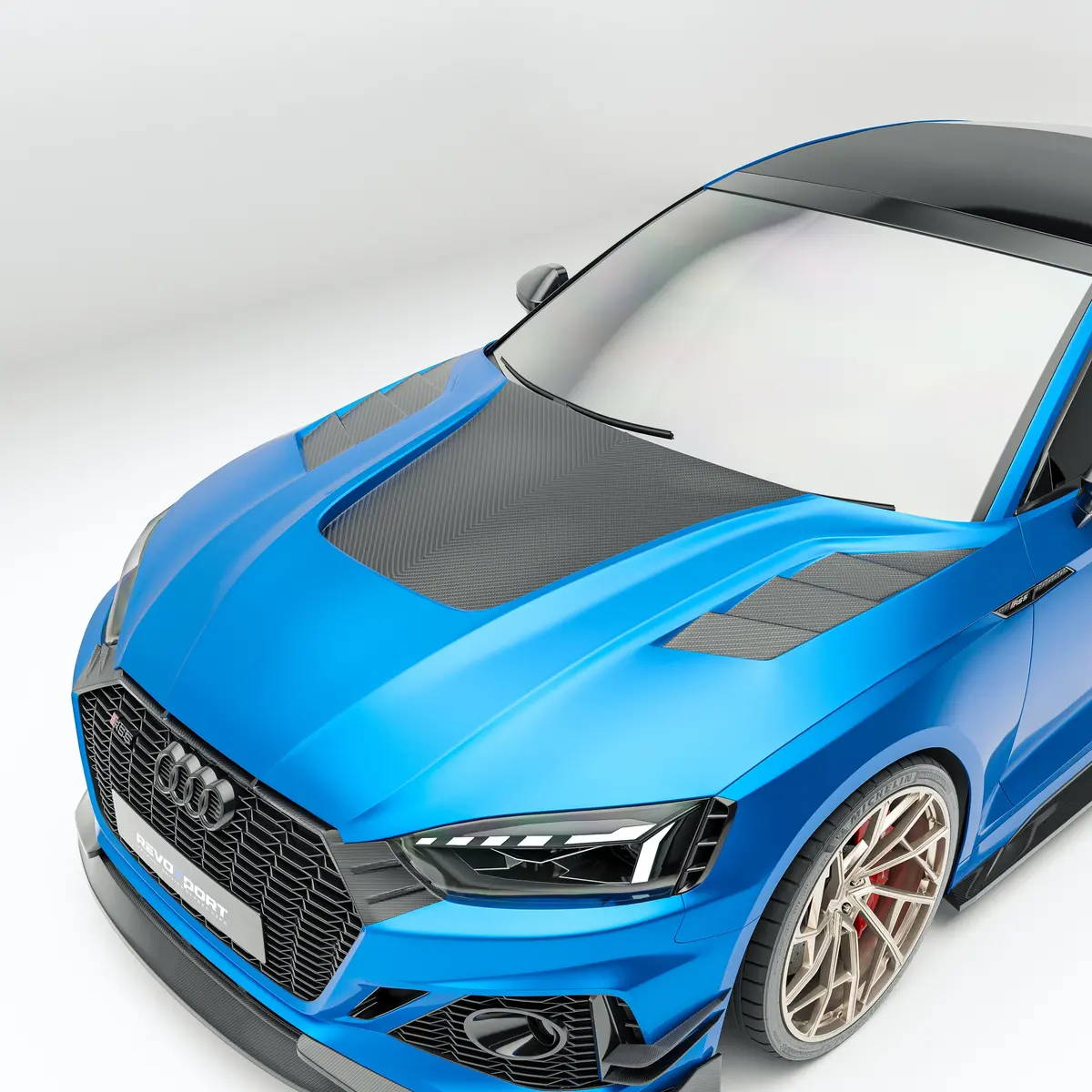 Audi Rs5 B9.5 Facelift Sportback Carbon Fiber Hood 1
