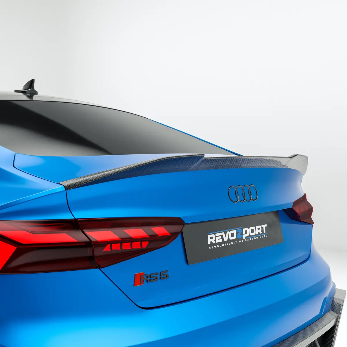 Audi Rs5 B9.5 Facelift Sportback Carbon Fiber Spoiler 1