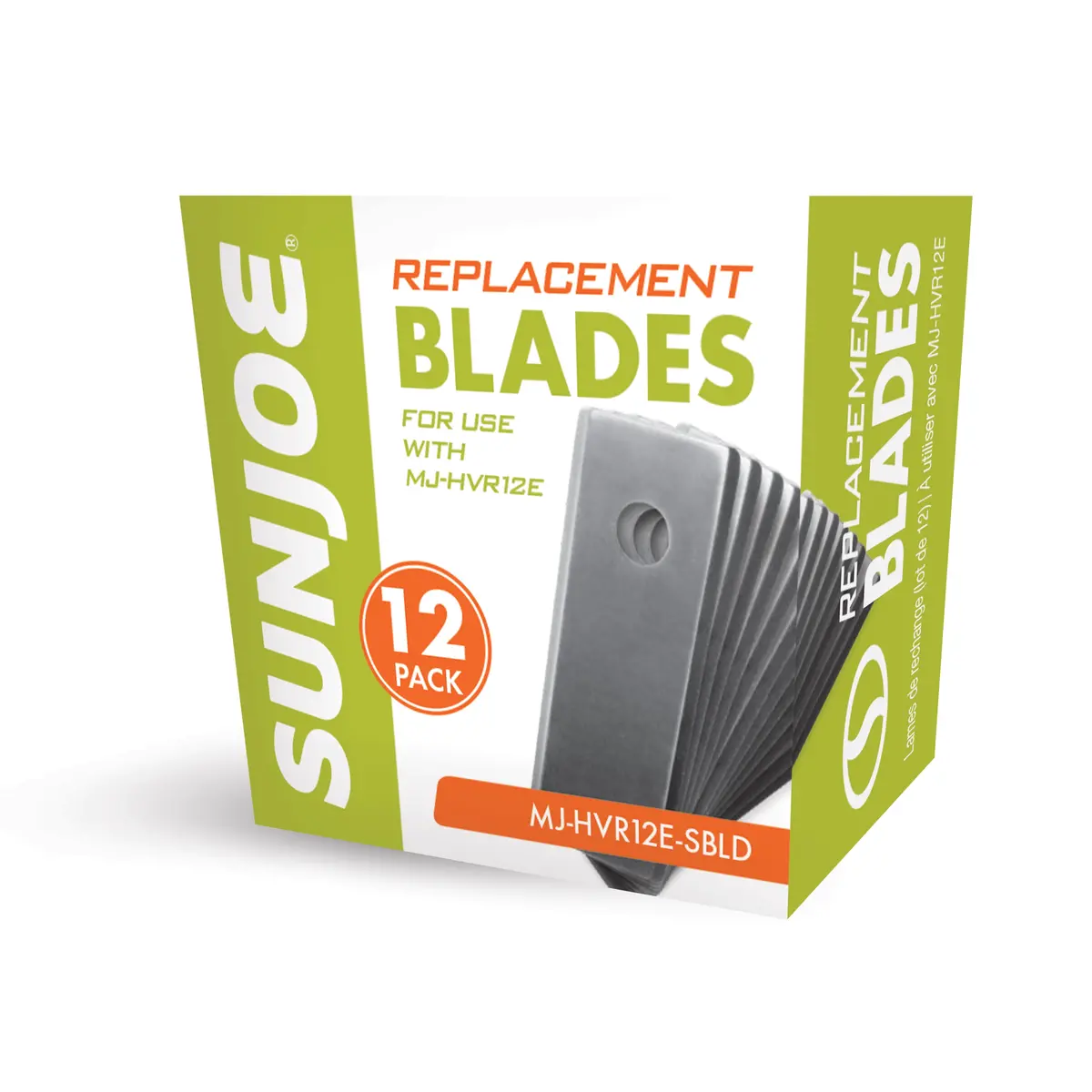 Sun Joe Mj-Hvr12e-Sbld Steel Replacement Blades For Mj-Hvr12e 1