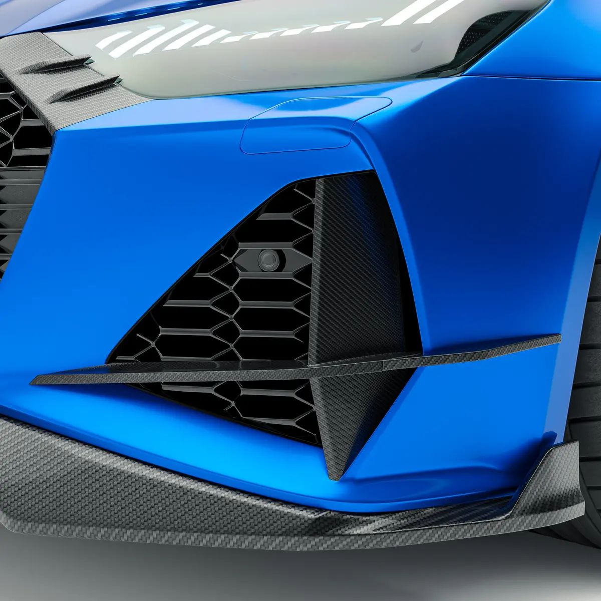 Audi Rs6 C8 Carbon Fiber Canards 1
