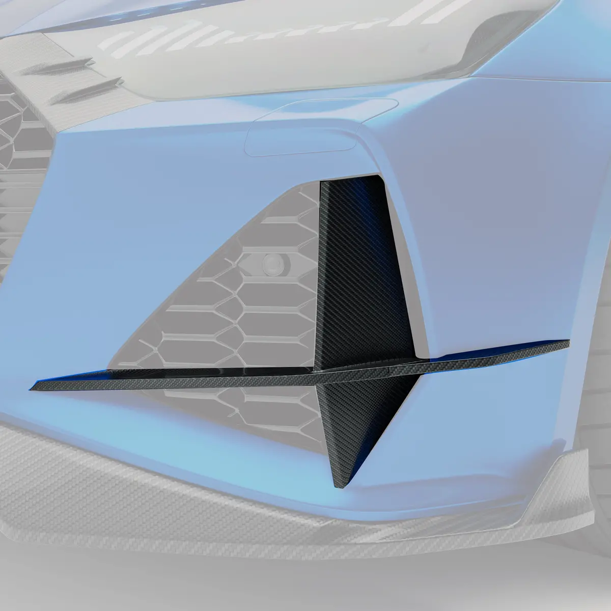 Audi Rs6 C8 Carbon Fiber Canards 2