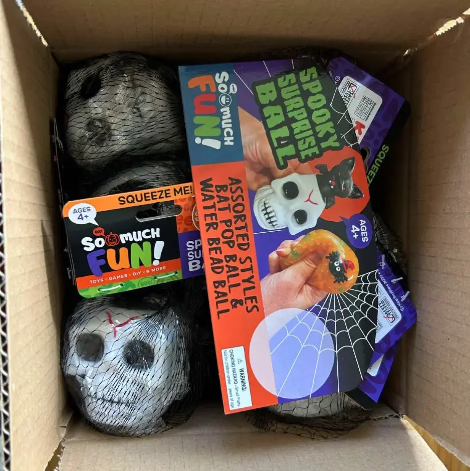 Halloween Squishy Ball Assortment - 12 Pieces Per Pack 24774 2