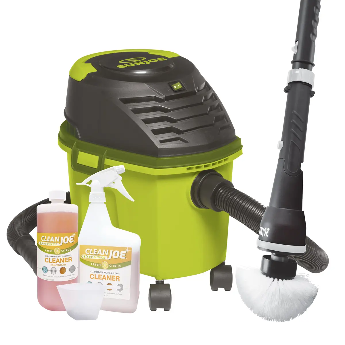 Sun Joe Clean-Bdl Home Cleaning Bundle | W/ Wet/Dry Vacuum, 24-Volt Power Scrubber, And Multi-Surface Cleaner 1