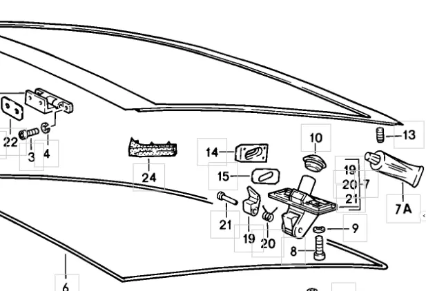 9P1 823 499 - Rubber Buffers - Hatch 2