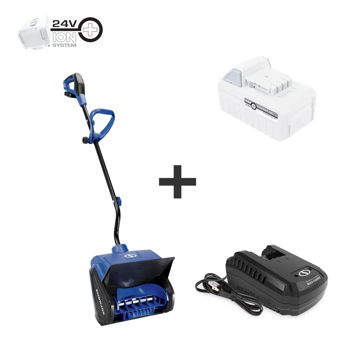 Snow Joe 24V-Ss13-Xr 24-Volt* Ionmax Cordless Snow Shovel Kit | 13-Inch | W/ 5.0-Ah Battery And Charger 1