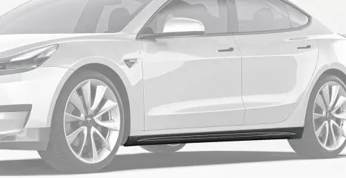 Paktechz Tesla Model 3 Carbon Fiber Body Kit 2