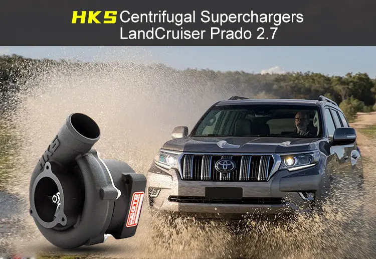 Toyota Landcruiser Prado 2.7 Hks Supercharger Kit 1