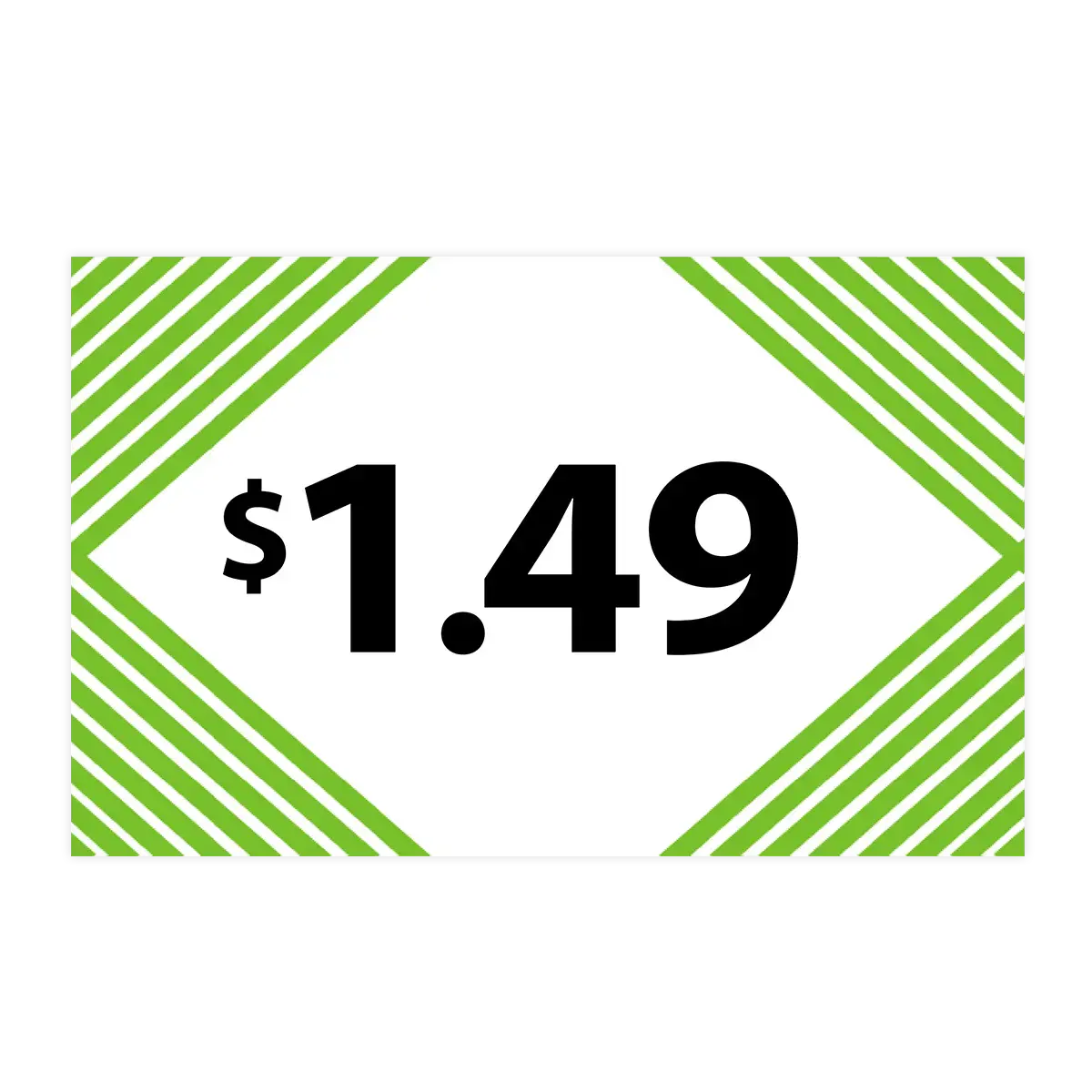 Merchandising Fixture - $1.49 Retail Tag 25 Per Pack 978310 1