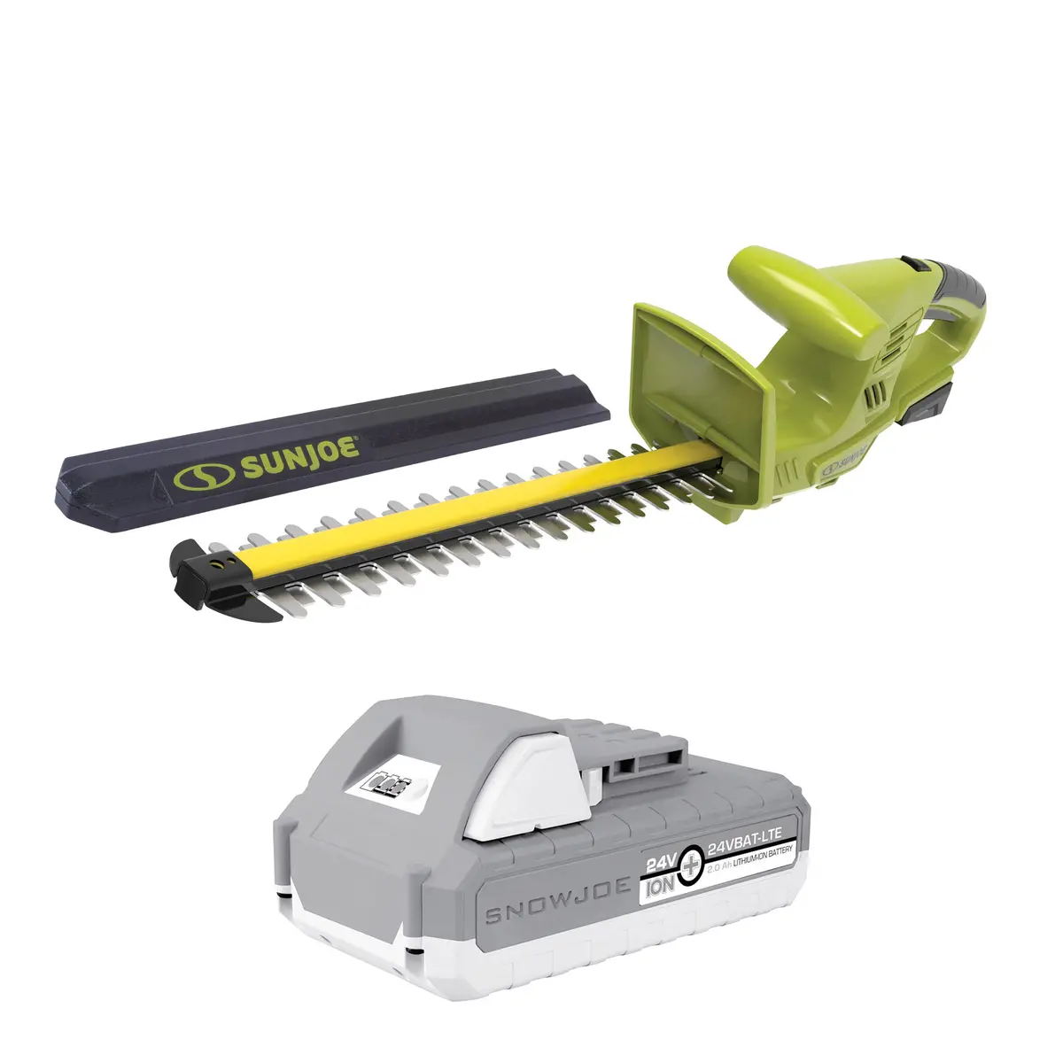 Sun Joe 24V-Ht18-Lte 24-Volt* Ionmax Cordless Handheld Hedge Trimmer Kit | 18-Inch | W/ 2.0-Ah Battery + Charger 2
