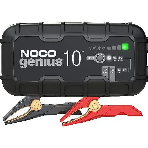 10 Amp (6V -12V) Vehicle Tractor Atv / Utv Battery Charger Genius10 1