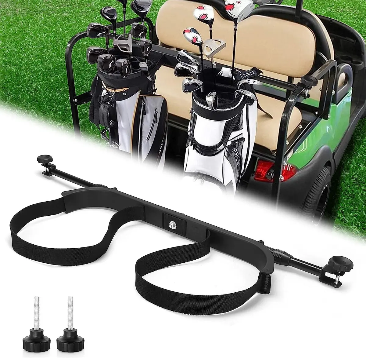 Universal Golf Bag Accessory Golf Cart Bag Holder/Pole Holder - 10L0l 1
