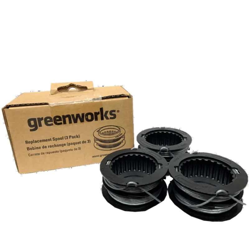 3-Pack 0.080" Replacement Dual Line Spools 1