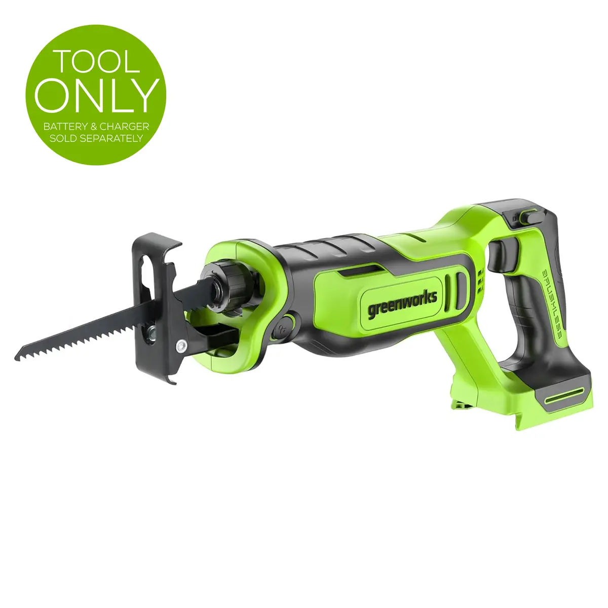 24V Brushless 1" Reciprocating Saw (Tool Only) 1
