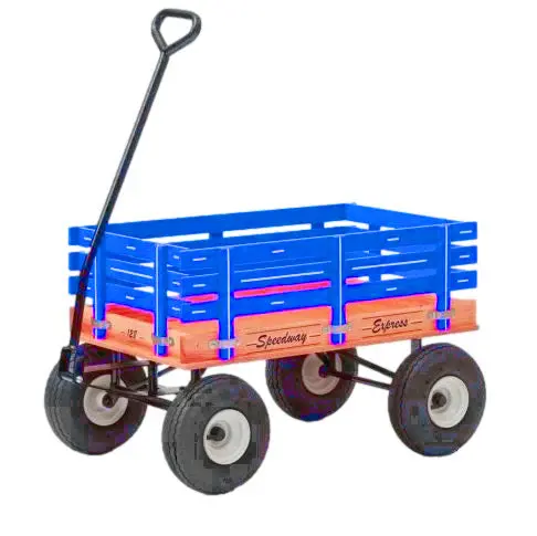 19″ X 33″ (Red) 128 Speedway Express Hd Wagon W/ Side Racks 1000 # 2