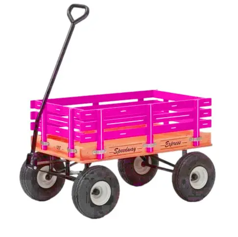 19″ X 33″ (Red) 128 Speedway Express Hd Wagon W/ Side Racks 1000 # 3
