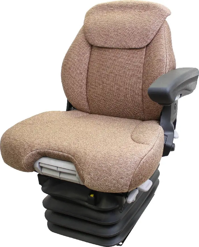 12V Fabric Air Suspension Seat With Command Arm For John Deere 1
