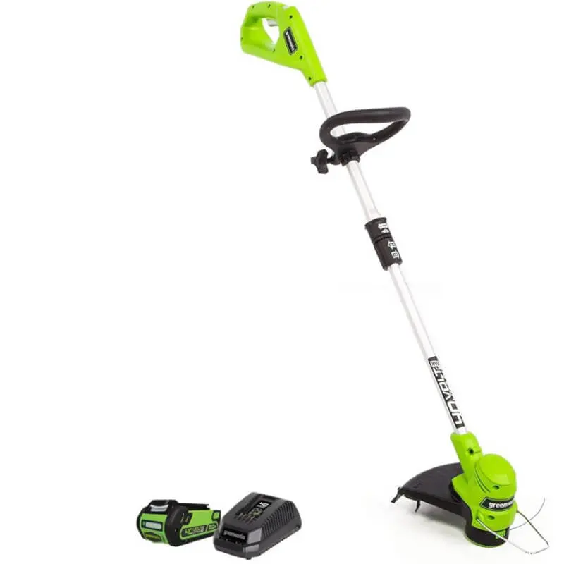 40V 12" String Trimmer, 2.0Ah Battery And Charger - Stf309 1