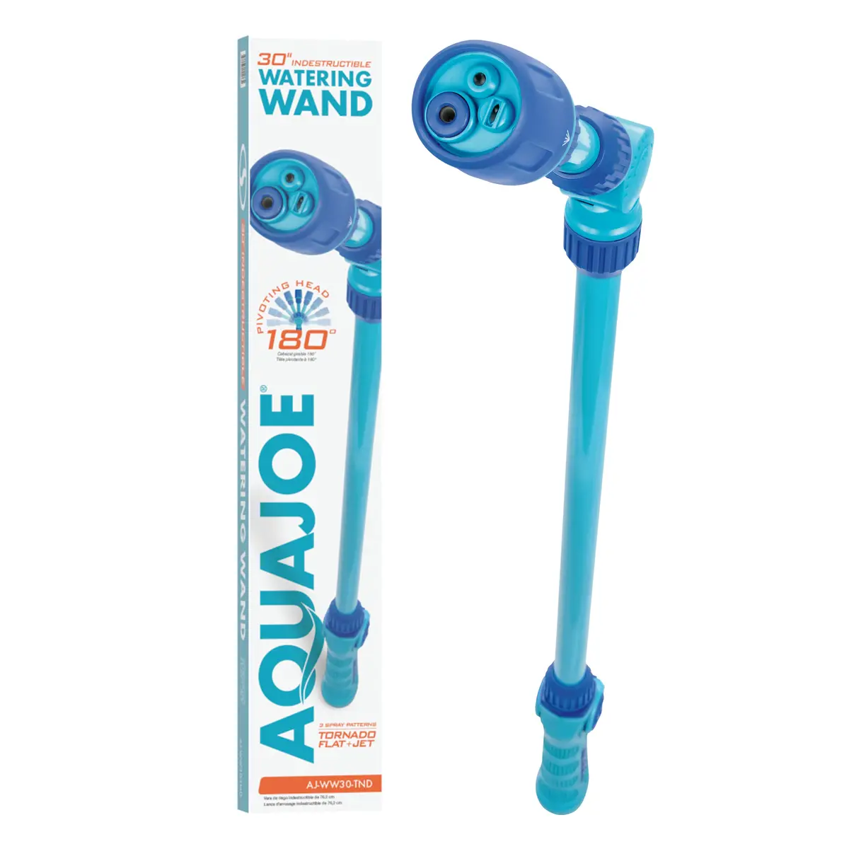 Aqua Joe Aj-Ww30-Tnd Watering Wand | 30-Inch | 3 Spray Patterns | Tornado Spray 1
