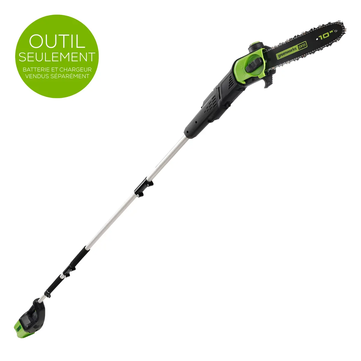 80V 10" Brushless Pole Saw (Tool Only) + Shoulder Strap 2