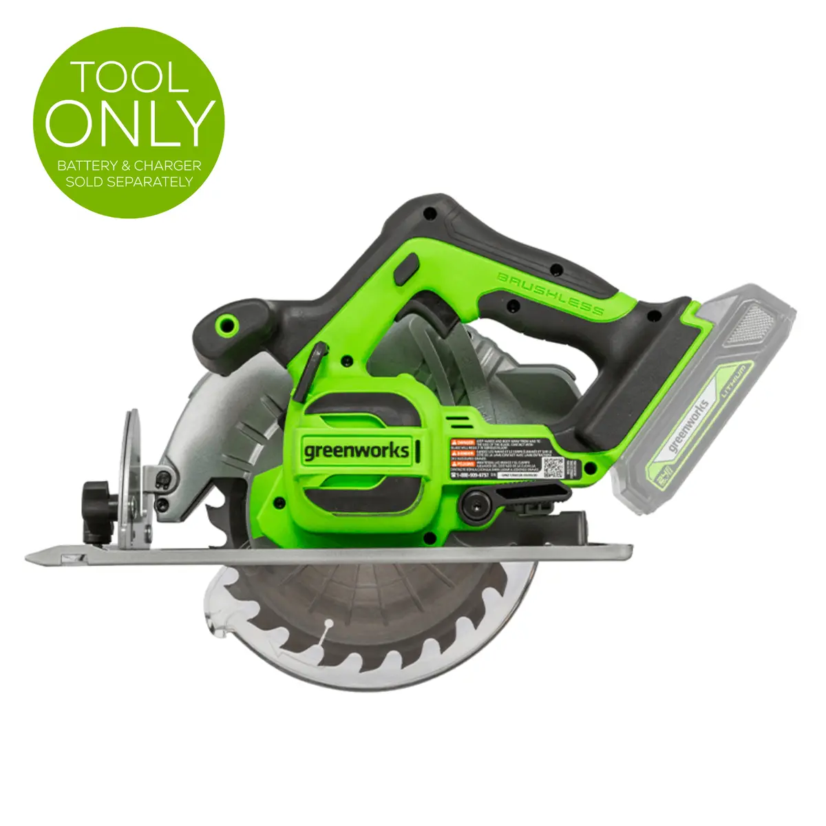 24V 7.25" Brushless Circular Saw (Tool Only) - Cr24l00 1