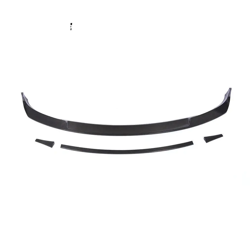 Ame Motorsport Carbon Fiber Front Lip Spoiler For Tesla Model 3 Sedan 4-Door 2017-2019 1