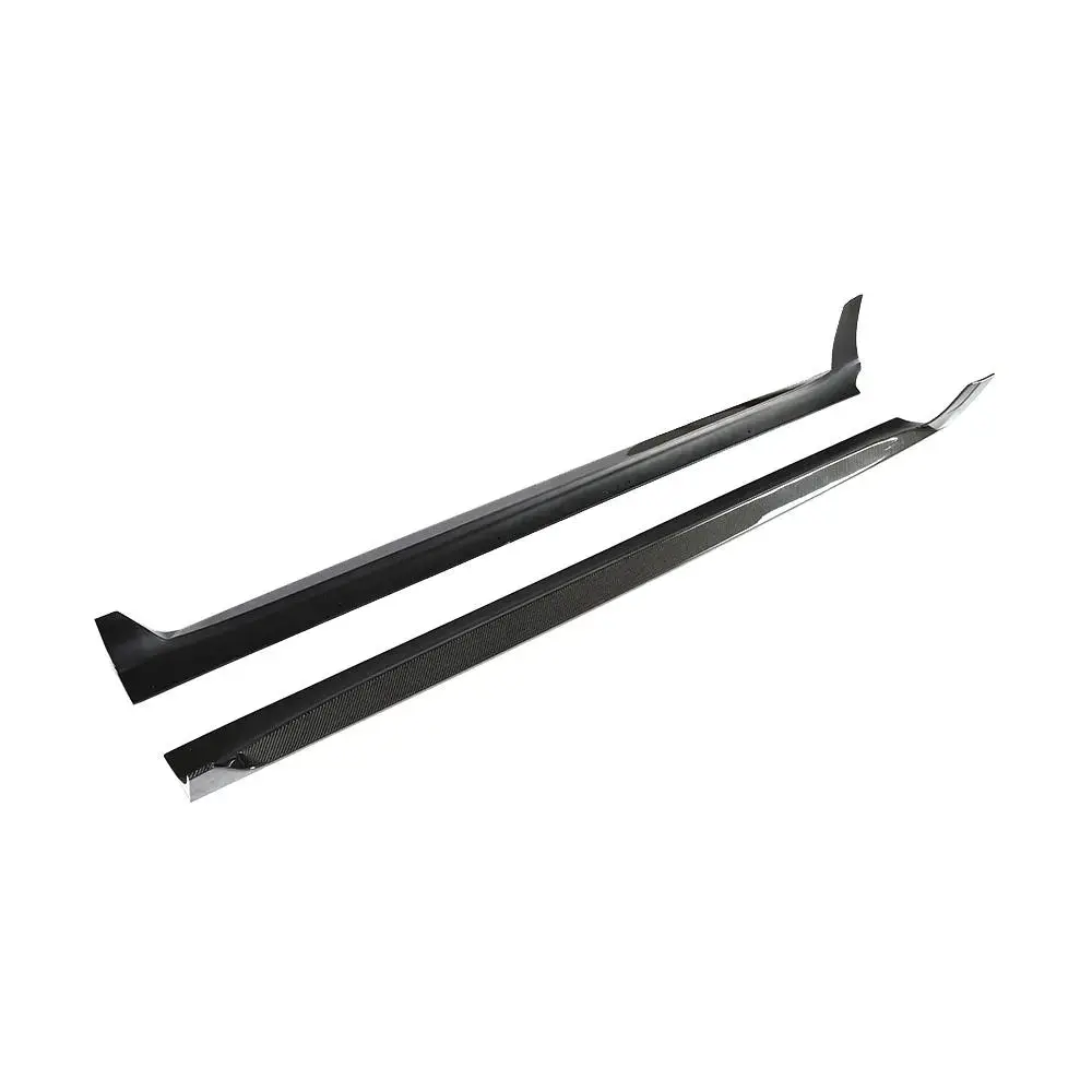 Ame Motorsport Carbon Fiber Auto Car Side Skirts For Tesla Model 3 Sedan 4-Door 2017-2019 2