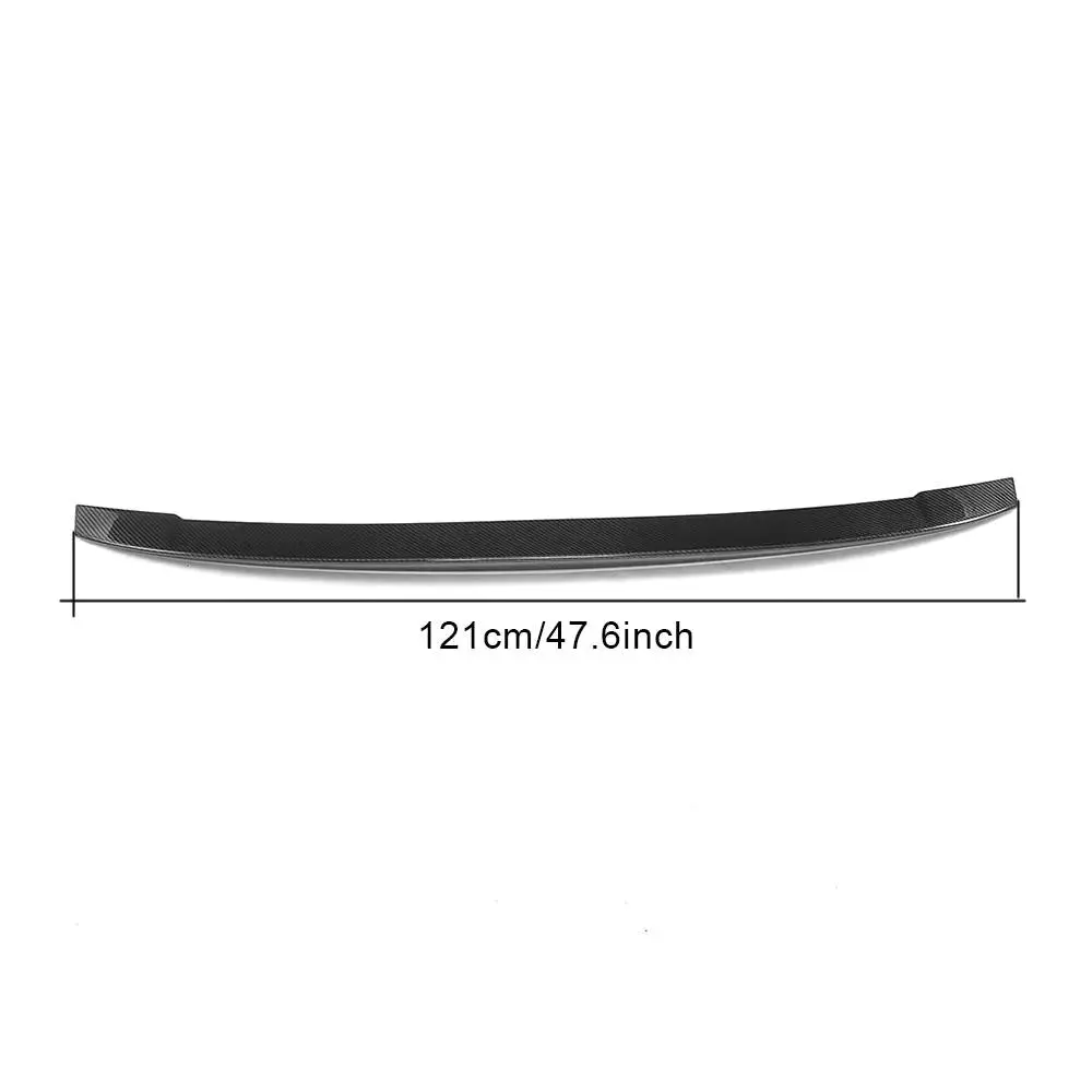 Ame Motorsport Carbon Fiber A4 Boot Spoiler For Audi S4 A4 B9 Sline Sedan 2017-2019 2