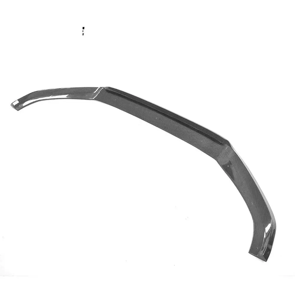 Ame Motorsport Carbon Fiber Front Bumper Lip Splitters Spoiler For Audi A4 B9 S-Line S4 2017 2018 2019 Front Bumper Protector Apron Chin 1