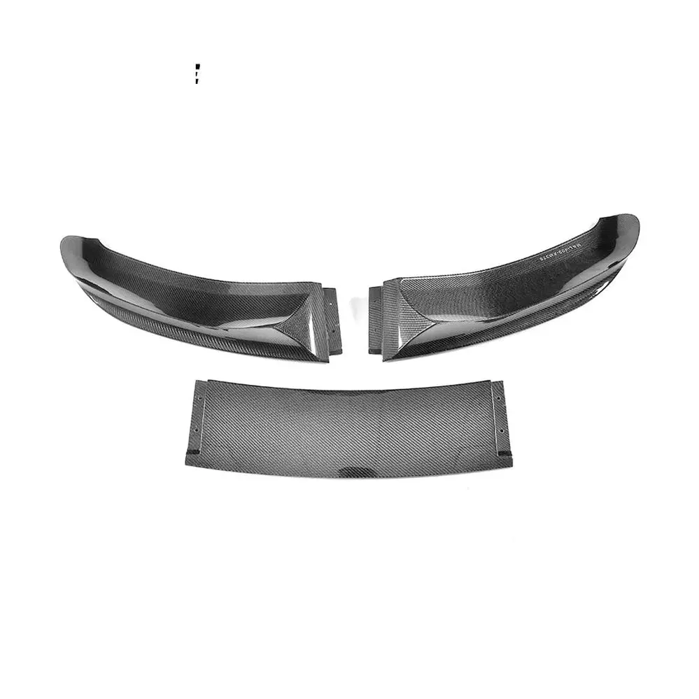 Ame Motorsport 3Pcs Carbon Fiber Front Bumper Lip For Bmw X5 M40i 2014-2018 1