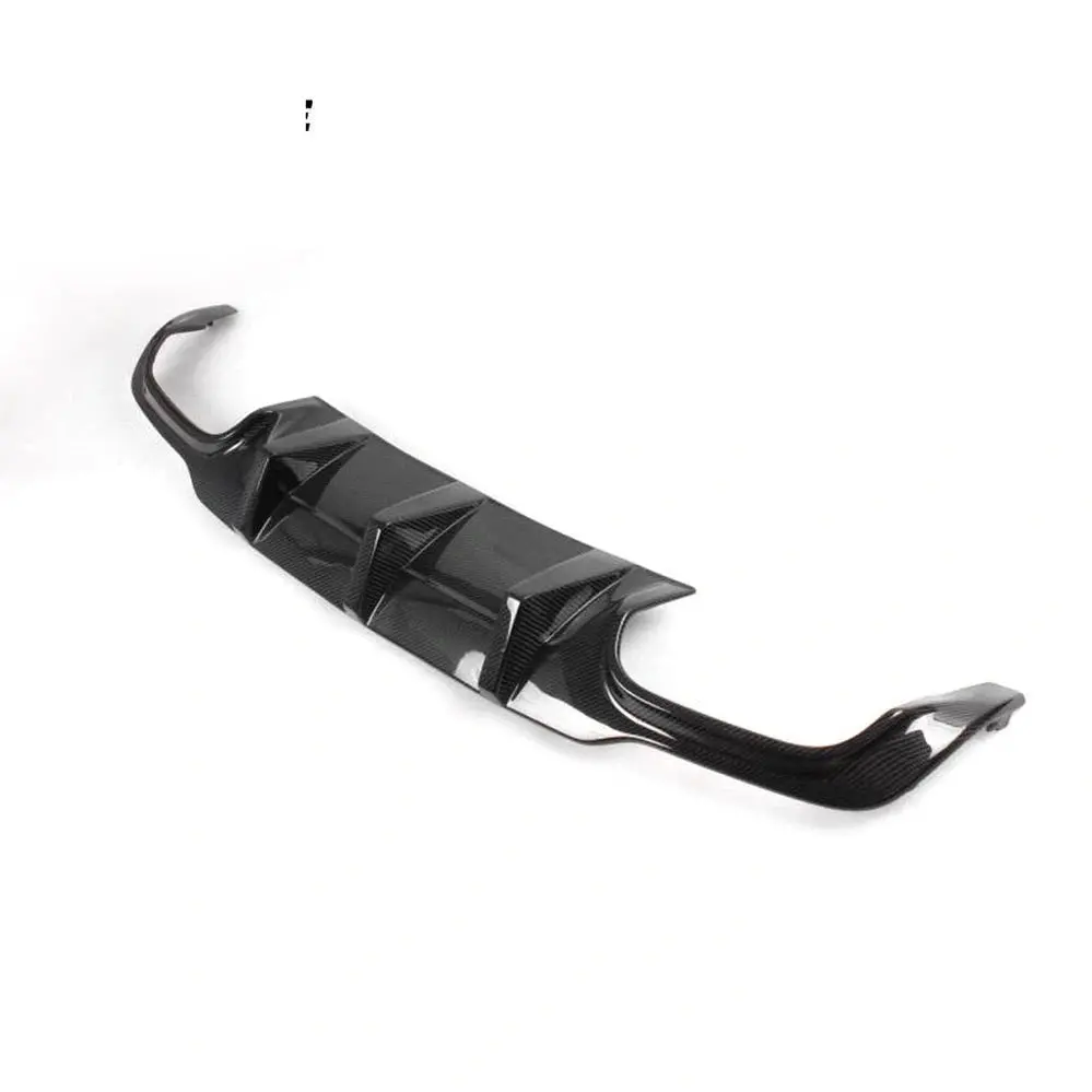 Ame Motorsport Carbon Fiber / Frp Rear Bumper Lip Diffuser Spoiler For Mercedes-Benz W204 C63 Amg Sedan Coupe 2012 2013 2014 1