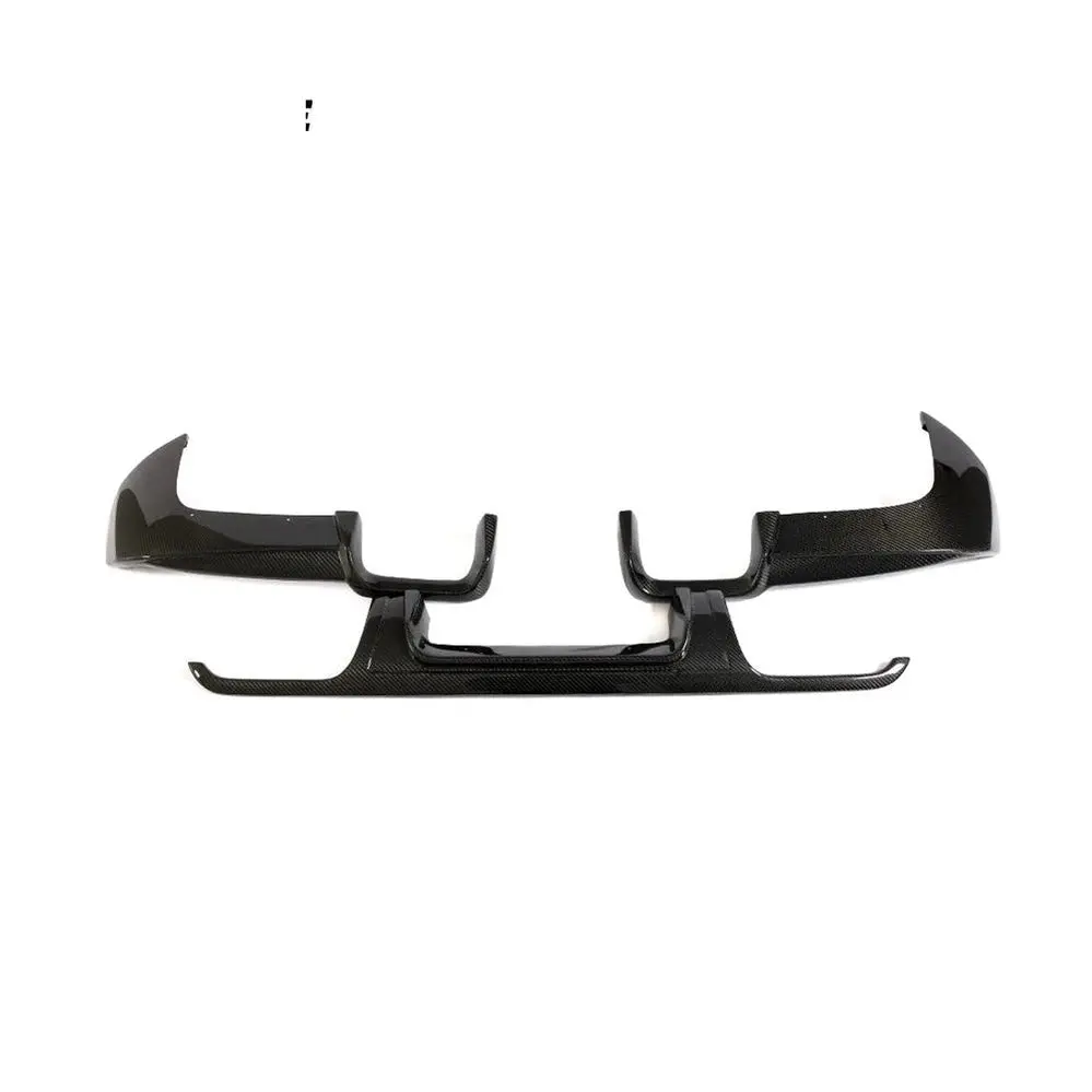 Ame Motorsport 3Pcs Carbon Fiber Bumper Diffuser For Mercedes Benz V Class V250 Vito Standard 16-18 1