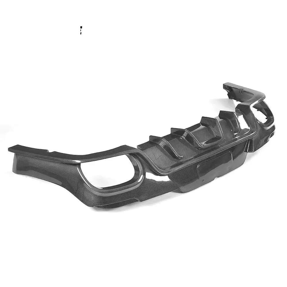 Ame Motorsport Carbon Fiber Rear Diffuser Lip Spoiler Bumper Guard For Porsche Panamera Hatchback 4 Door 2014 - 2016 Car Styling 1