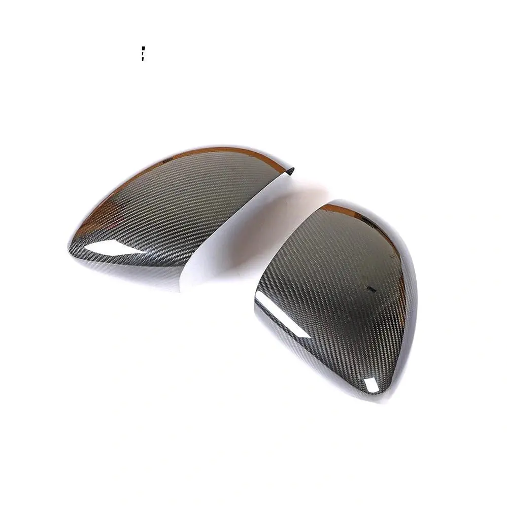 Ame Motorsport Carbon Fiber Side Rear View Mirror Cover Caps For Porsche Panamera 971 2017 2018 2019 Add On Style 1