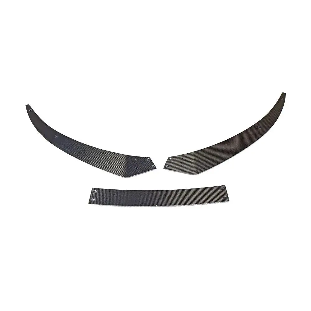 Ame Motorsport 3Pcs Carbon Fiber Front Lip For Audi R8 Coupe Convertible 2-Door 2016-2018 2