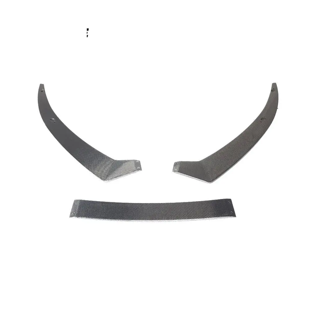 Ame Motorsport 3Pcs Carbon Fiber Front Lip For Audi R8 Coupe Convertible 2-Door 2016-2018 1