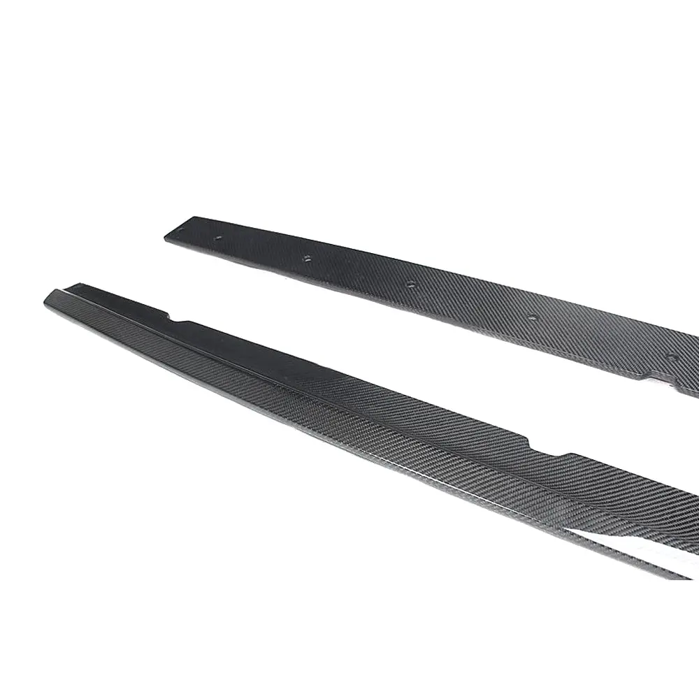 Ame Motorsport Carbon Fiber Side Skirts Extension For Vw Golf 6 Vii Mk6 R20 Exot 2008-2012 2