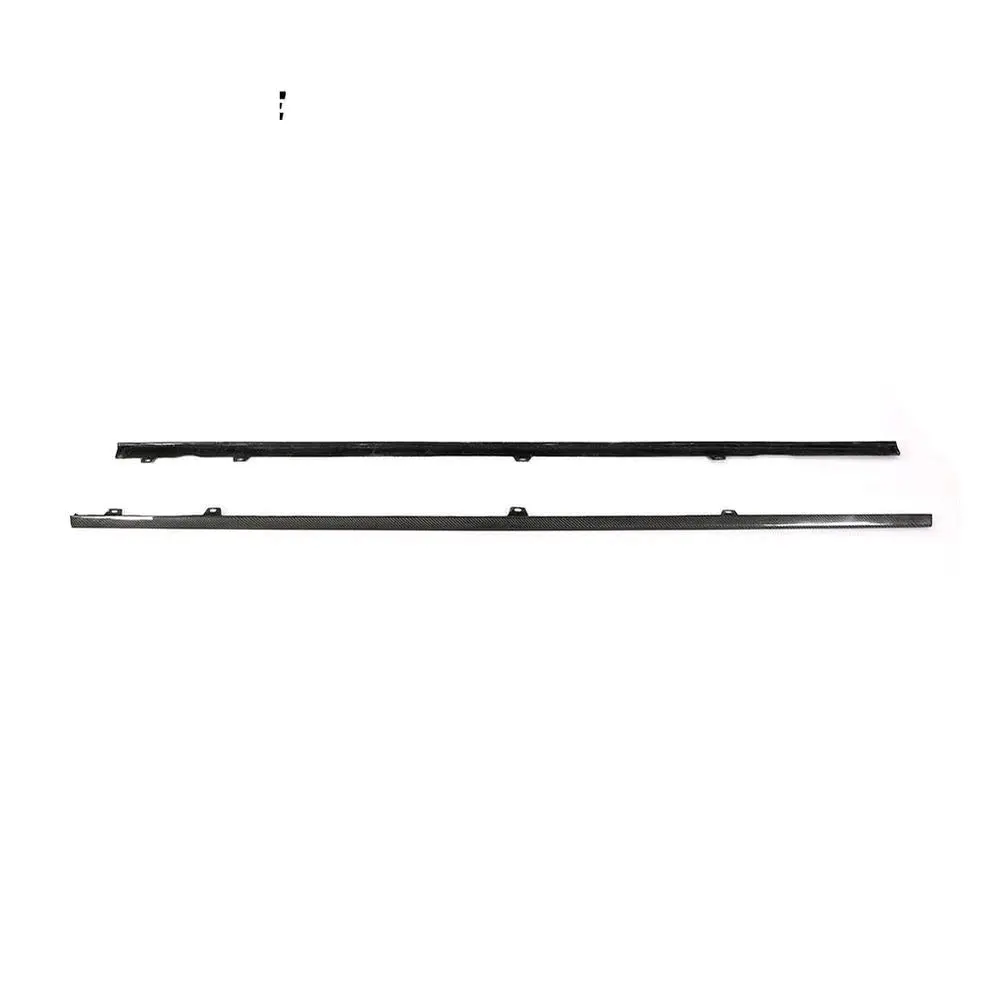 Ame Motorsport Carbon Fiber Side Skirt Extensions For Volkswagen Golf 7 Mk7 Mk7.5 R 2014-2018 1