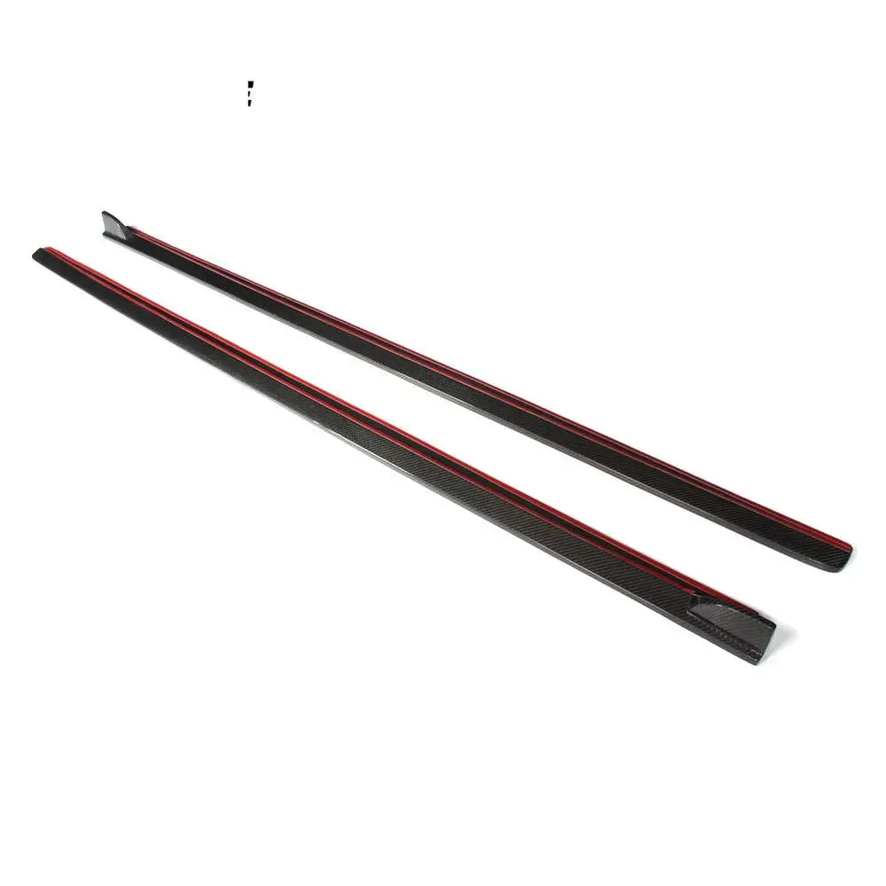 Ame Motorsport Carbon Fiber Car Side Skirts For Vw Polo Hatchback 15-16 1