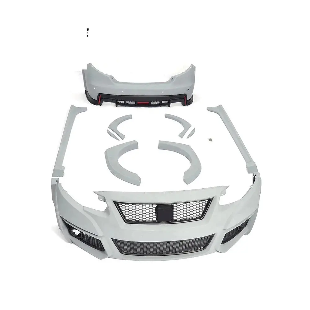 Ame Motorsport Pu Car Bumper Body Kit For Honda Civic 10Th Generation Sedan 4-Door 2016 2017 1