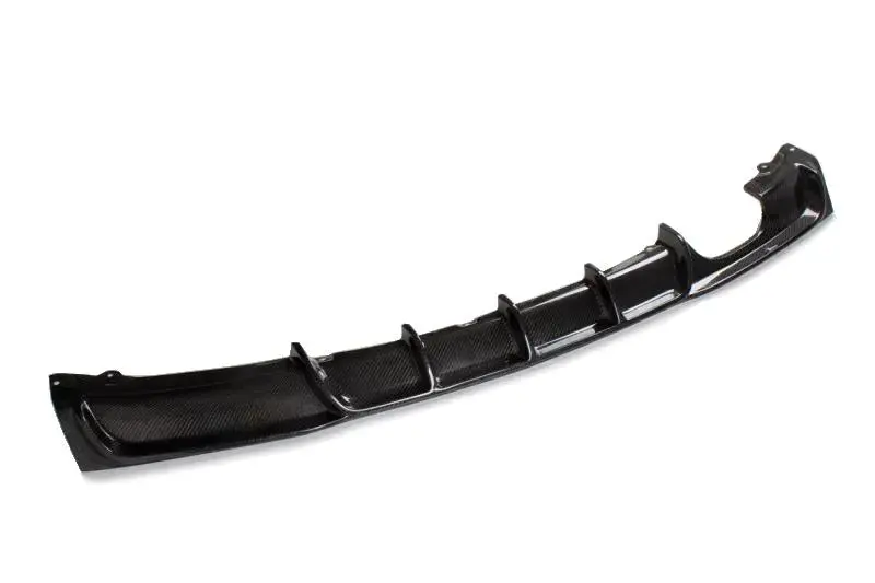 Ame Motorsport Carbon Firber / Frp Rear Bumper Guard Diffuser Lip Spoiler For Bmw F30 M Sport 2012 - 2017 Single Exhaust Two Outlet 2